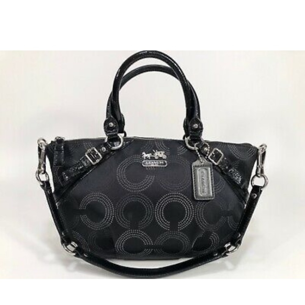 Coach Madison Sophia Dotted Satchel